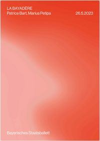La Bayadère 2022/23 (Plakat A1)