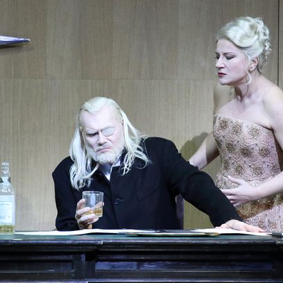 Die Walküre: John Lundgren (Wotan), Ekaterina Gubanova (Fricka)