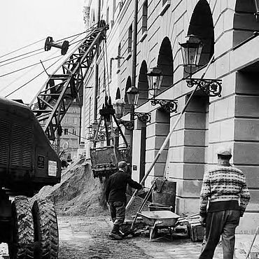 Die Renovierung des Nationaltheaters 1960er Jahre