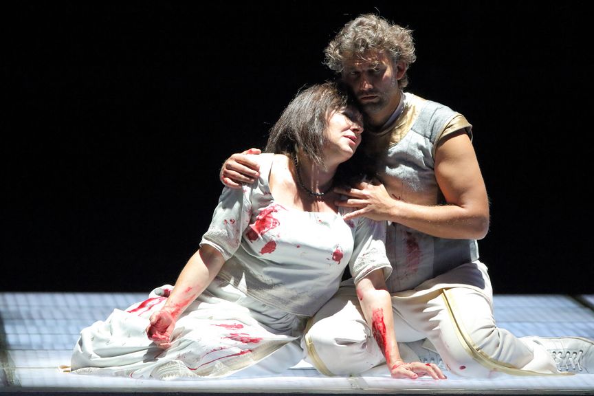 Krassimira Stoyanova (Aida), Jonas Kaufmann (Radamès)