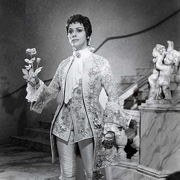 1972 als Octavian in Der Rosenkavalier © Sabine Toepffer