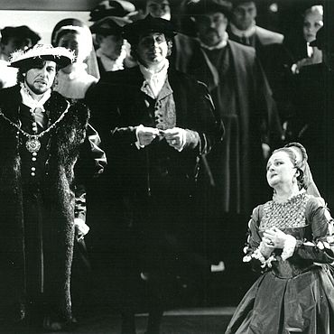 Edita Gruberová als ANNA BOLENA (1996, Foto: Wilfried Hoesl)
