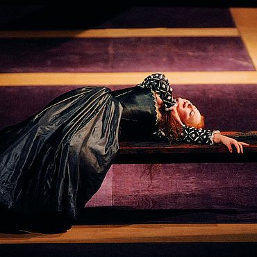 Edita Gruberová als ANNA BOLENA (1996, Foto: Wilfried Hoesl)