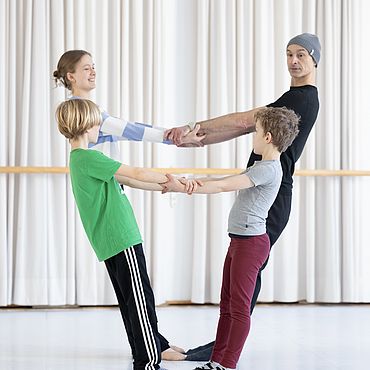 Kinder beim Workshop