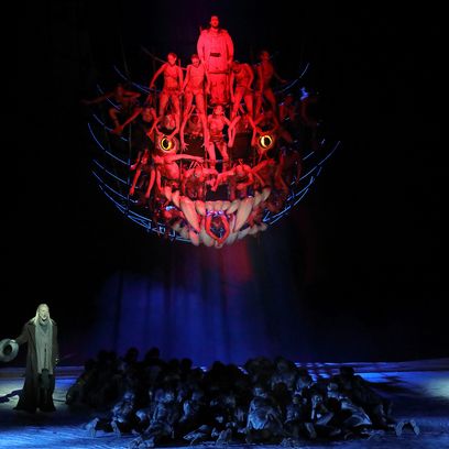 Siegfried: Egils Silins (Wanderer), Ain Anger (Fafner), John Lundgren (Alberich), Statisterie der Bayerischen Staatsoper