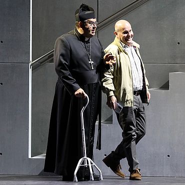 Vater Mignon in Die Teufel von Loudun, 2022 © W. Hösl