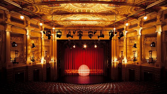 Foto of the auditorium of the Prinzregententheater