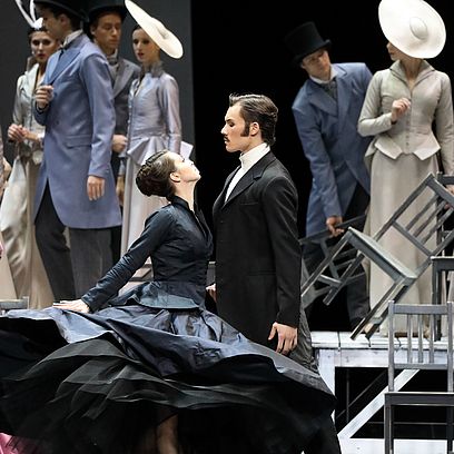 Anna Karenina, Ksenia Ryzhkova (Anna Karenina), Erik Murzagaliyev (Karenin)