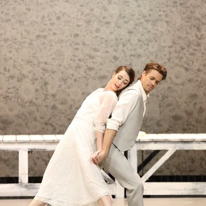 Anna Karenina, Ksenia Ryzhkova (Anna Karenina), Matthew Golding (Wronski) © W. Hösl