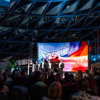 Gastspielkonzert des Opernstudios in der BMW Welt