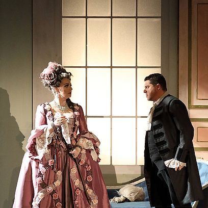 Andrea Ch&eacute;nier: Doris Soffel (Gr&auml;fin di Coigny), Luca Salsi (Carlo G&eacute;rard)