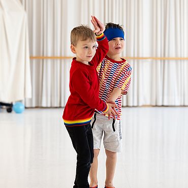 Kinder beim Workshop