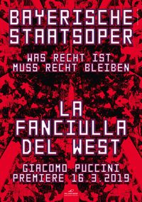 La fanciulla del West (Plakat)