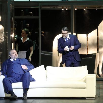 Götterdämmerung: Hans-Peter König (Hagen), Markus Eiche (Gunther)
