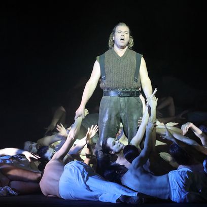 Siegfried: Stefan Vinke (Siegfried), Statisterie der Bayerischen Staatsoper