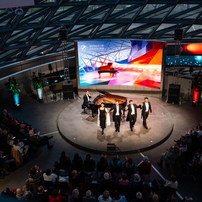 Gastspielkonzert des Opernstudios in der BMW Welt
