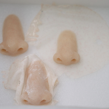Step 4: Die fertigen Silikonnasen