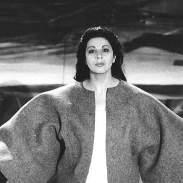 Daphne Evangelatos als KASSANDRA (1989, Sabine Toepffer)