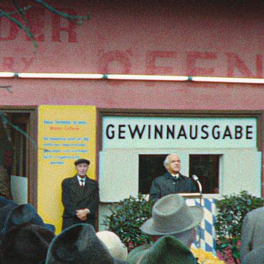 Raffle for the Nationaltheater in the 1960s 