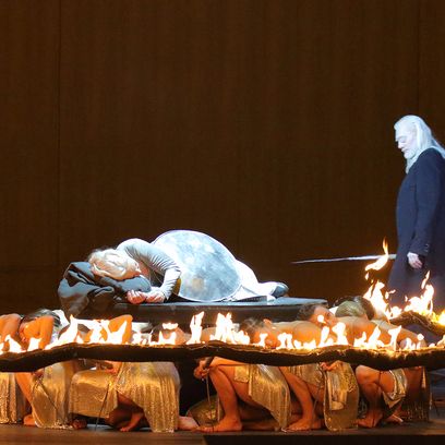 Die Walküre: John Lundgren (Wotan), Nina Stemme (Brünnhilde)