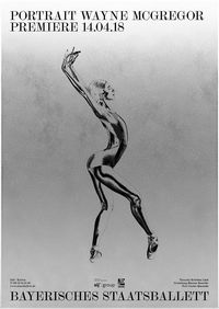 Portrait Wayne McGregor (Plakat) A1