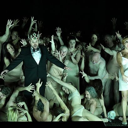 Macbeth: Franco Vassallo (Macbeth), Anna Netrebko (Lady Macbeth), Chor der Bayerischen Staatsoper