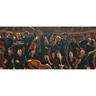 Photo of the members of the Hermann Levi Akademie