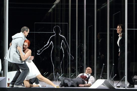 Lulu: Matthias Klink (Alwa / Ein Tierbändiger / Ein Athlet), Marlis Petersen (Lulu), Bo Skovhus (Dr. Schön / Jack the Ripper), Daniela Sindram (Gräfin Geschwitz)