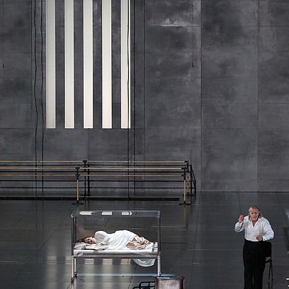Die Gezeichneten: Catherine Naglestad (Carlotta Nardi), John Daszak (Alviano Salvago), Graf Andrea Vitellozzo Tamare (Christopher Maltman)