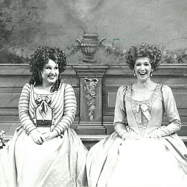 Marjana Lipovšek als Clairon in CAPRICCIO (1990, Copyright: Anne Kirchbach)