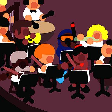 Grafik Kinderorchester
