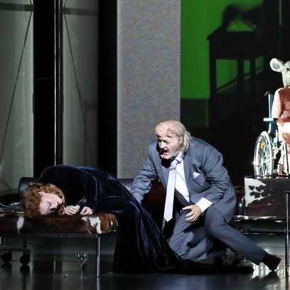 Die Gezeichneten: Catherine Naglestad (Carlotta Nardi), John Daszak (Alviano Salvago)