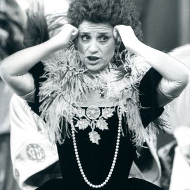 Agnes Baltsa in L'italiana in Algeri 1991 (Foto: S. Toepffer)