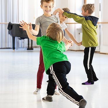 Kinder beim Workshop