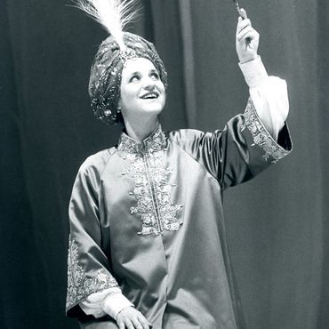Agnes Baltsa in L'italiana in Algeri 1991 (Foto: S. Toepffer)