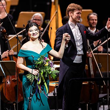 Thomas Guggeis und Aigul Akhmetshina