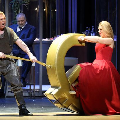 Götterdämmerung: Stefan Vinke (Siegfried), Anna Gabler (Gutrune)