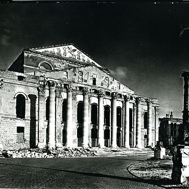 The Nationaltheater, destroyed in 1944