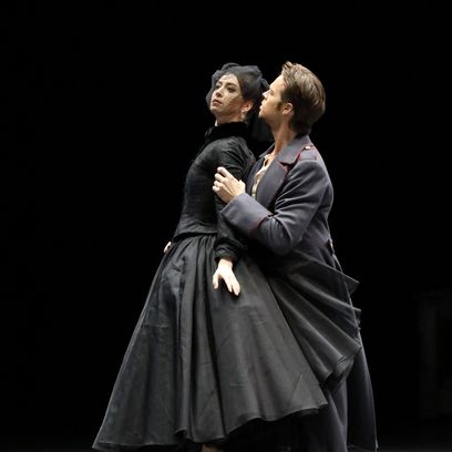 Anna Karenina, K. Ryzhkova (Anna Karenina), Matthew Golding (Wronski) © W. Hösl