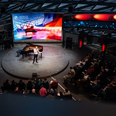 Gastspielkonzert des Opernstudios in der BMW Welt