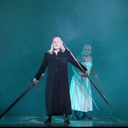 Die Walküre: John Lundgren (Wotan), Nina Stemme (Brünnhilde)