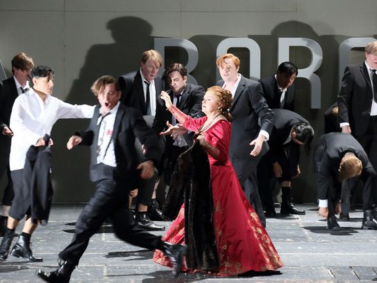 Lucrezia Borgia: Edita Gruberova (Lucrezia Borgia), Ensemble der Bayerischen Staatsoper