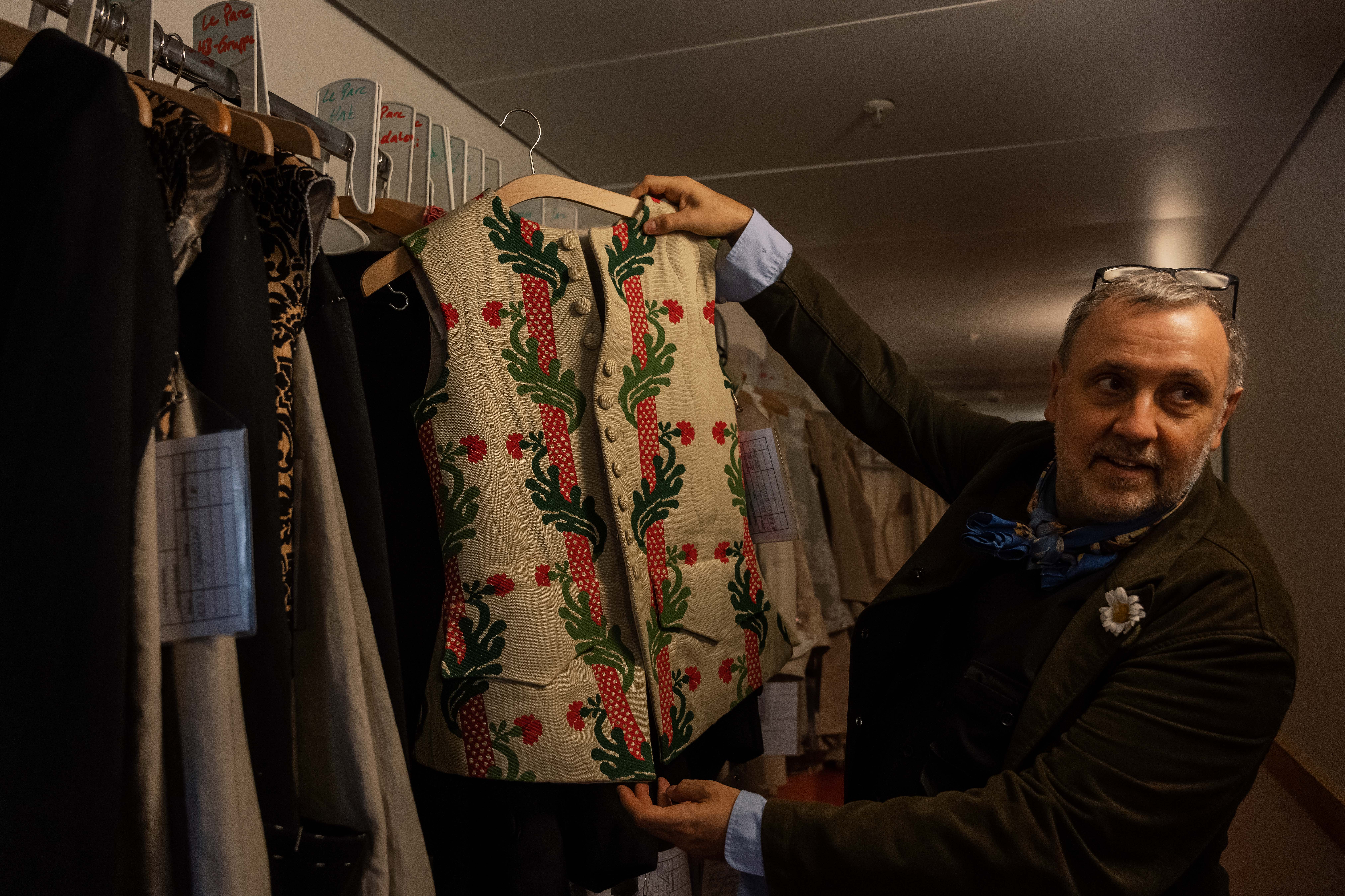 Costume designer Herv&eacute; Pierre