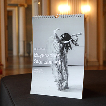 Ballett-Wandkalender immerwährend