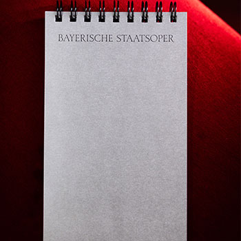 Notizblock Bayerische Staatsoper